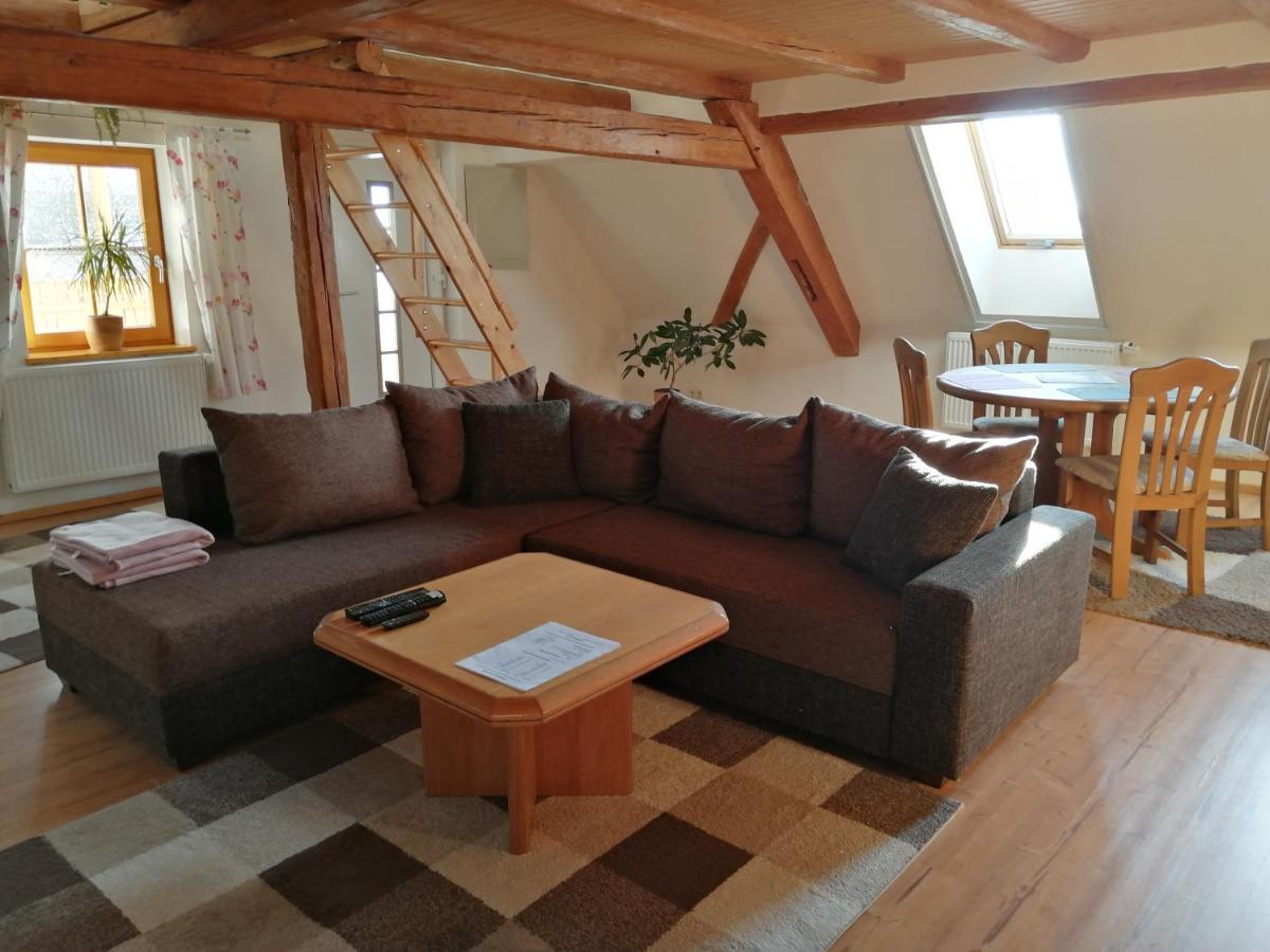 Ferienwohnung Mit Charme Und Blick Auf Динкельсбюль Экстерьер фото